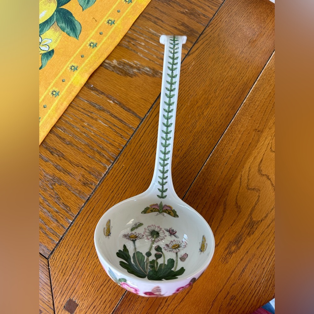 Portmeirion Botanic Garden Design Tureen Ladle Spoon Rest EUC - Picture 3 of 7